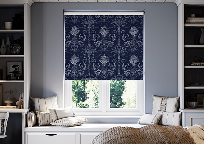 Laura Ashley Josette, Midnight - Twist&Fit Roller Blind - Image 3